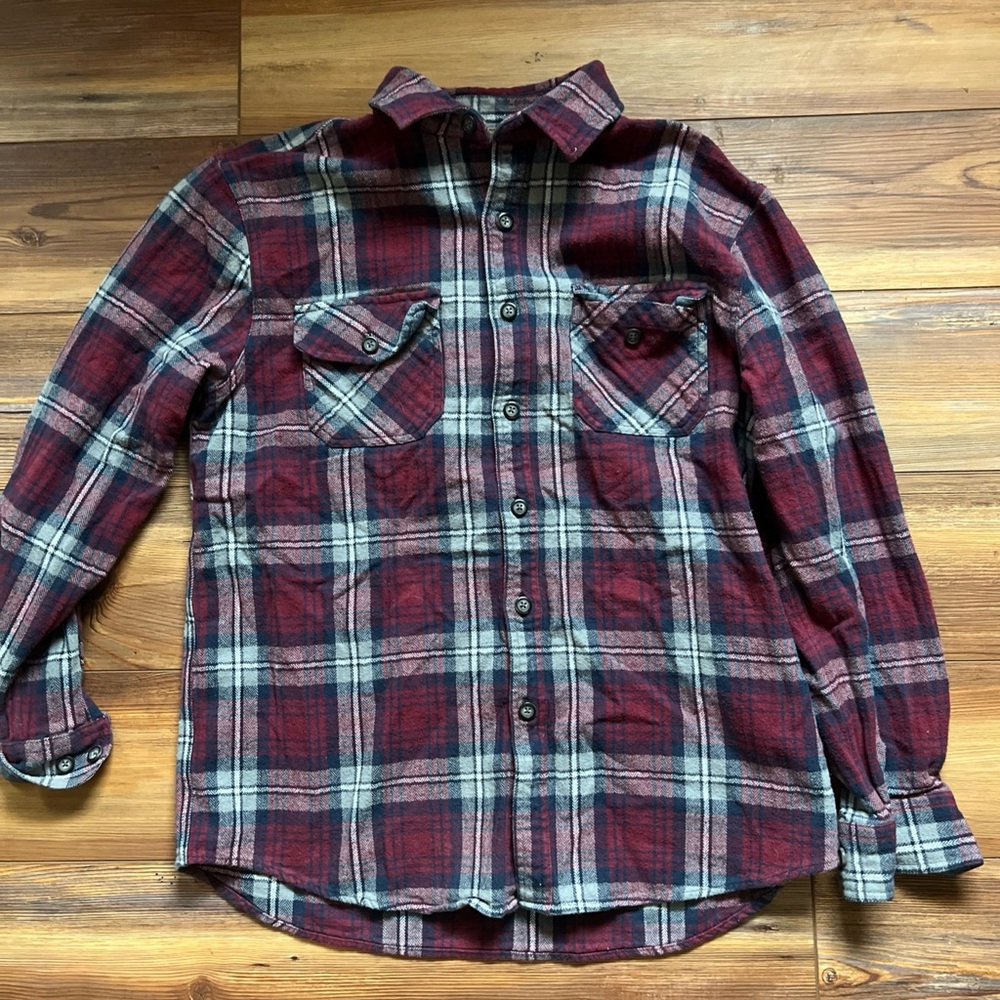 Anchorage Expedition Brand Men's Red Plaid Shirt size Medium genuine quality